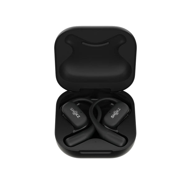 SHOKZ OpenFit Kopfhörer Kabellos Ohrbügel Anrufe/Musik/Sport/Alltag Bluetooth Schwarz