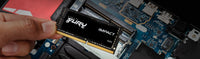 Kingston Technology FURY 16GB 2666MT/s DDR4 CL15 SODIMM 1Gx8 Impact