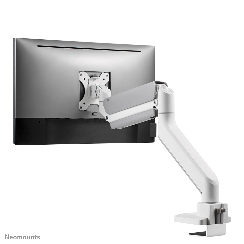 Neomounts DS70-450WH1 Monitorarm 17-42" - Gasfeder - Topfix - 180°-Stopp