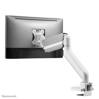 Neomounts DS70-450WH1 Monitorarm 17-42" - Gasfeder - Topfix - 180°-Stopp