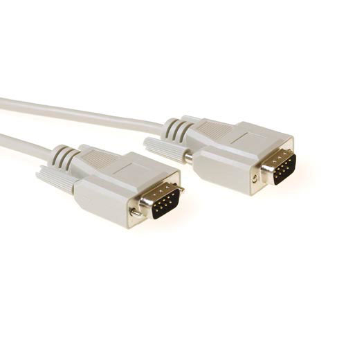 ACT AK2189 Serien-Kabel Beige 10 m D-sub 9-pin