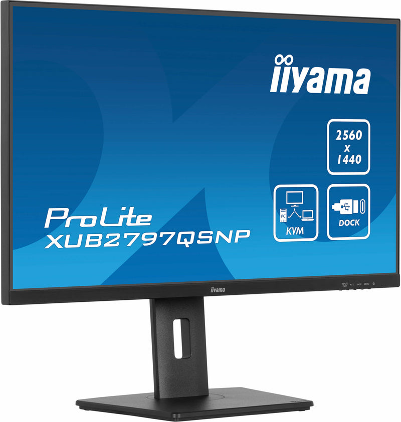iiyama ProLite XUB2797QSNP-B1 Computerbildschirm 68,6 cm (27") 2560 x 1440 Pixel Quad HD LED Schwarz