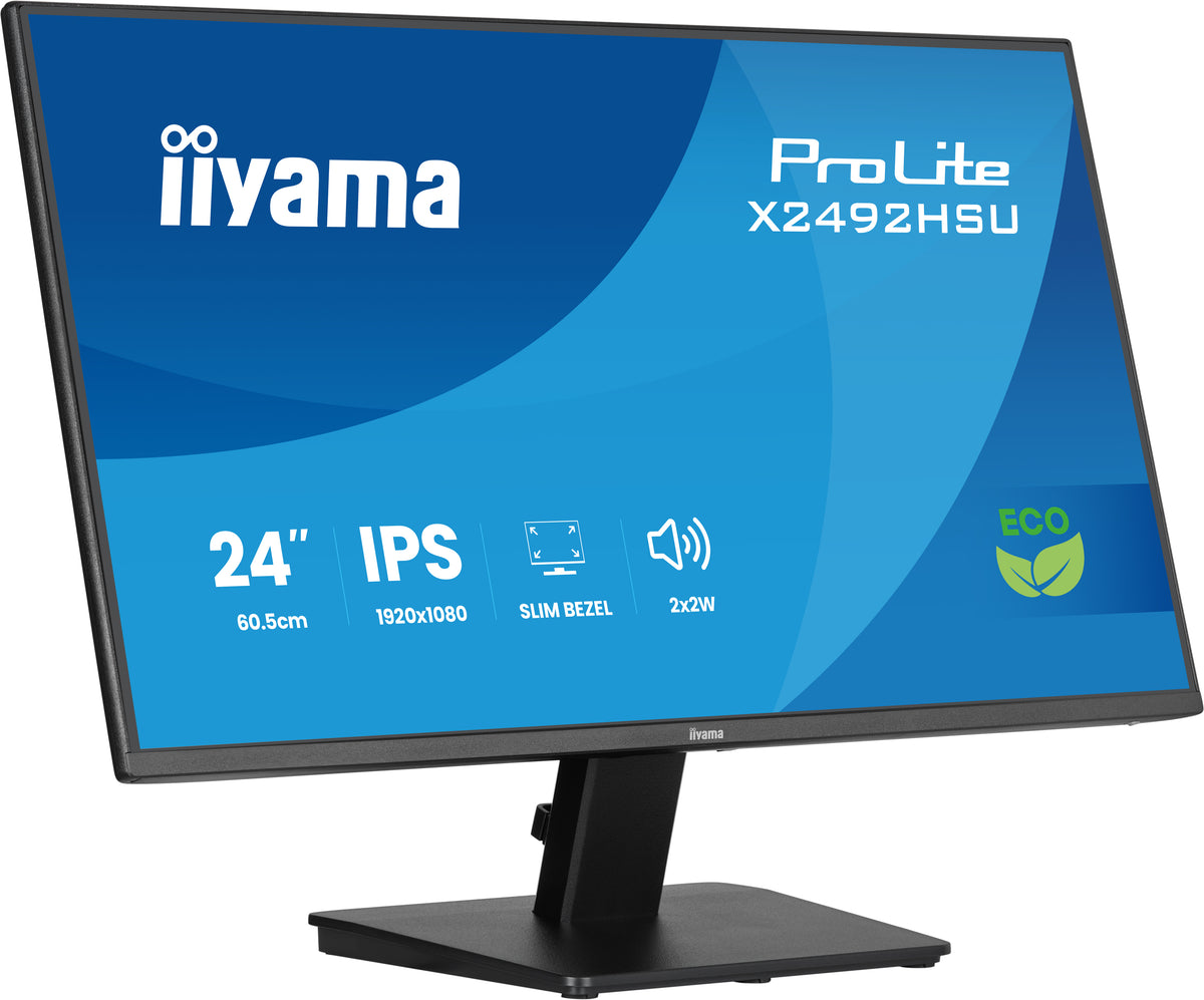 iiyama ProLite X2492HSU-B1 Computerbildschirm 60,5 cm (23.8") 1920 x 1080 Pixel Full HD LED Schwarz