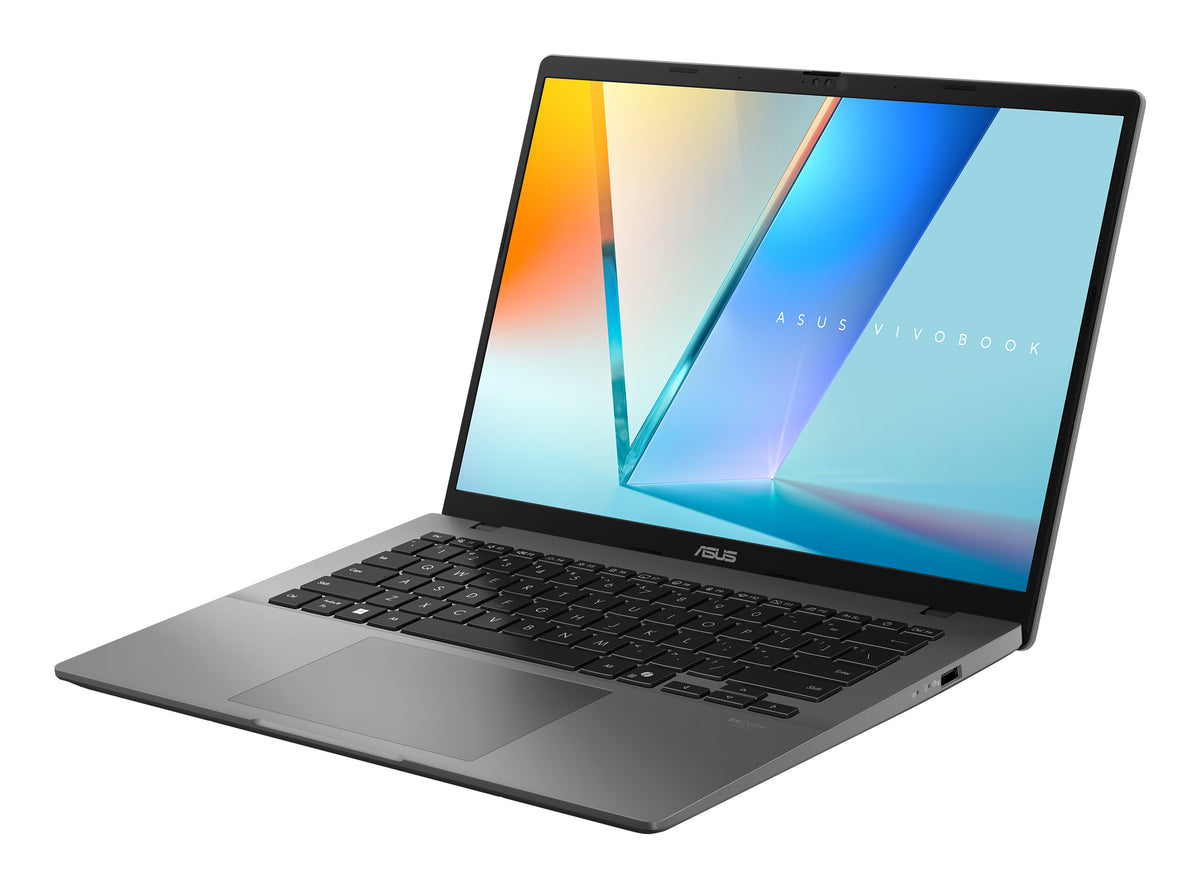 ASUS Vivobook S14 OLED M3407KA-PRO-OLED-SF9X Copilot+ PC AMD Ryzen AI 7 350 Laptop 35,6 cm (14") WUXGA 16 GB DDR5-SDRAM 512 GB SSD Wi-Fi 6 (802.11ax) Windows 11 Pro Grau