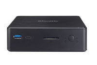 Shuttle Nano PC NC10U5 , Intel i5-8265U, 1x HDMI, 1x DP, 1x 2.5" bay, 1x M.2, 1x LAN, 1x COM, Wifi, 24/7 Dauerbetrieb, inkl. VESA & Stand