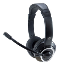 Conceptronic POLONA02B Kopfhörer & Headset Kabelgebunden Kopfband Gaming Schwarz