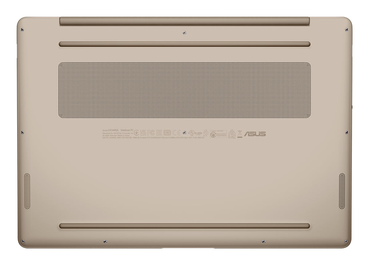 ASUS Zenbook 14 UX3480AA-SU630W Intel Core Ultra 9 386H Laptop 35,6 cm (14") Touchscreen 3K 24 GB LPDDR5x-SDRAM 512 GB SSD Wi-Fi 6E (802.11ax) Windows 11 Home Beige