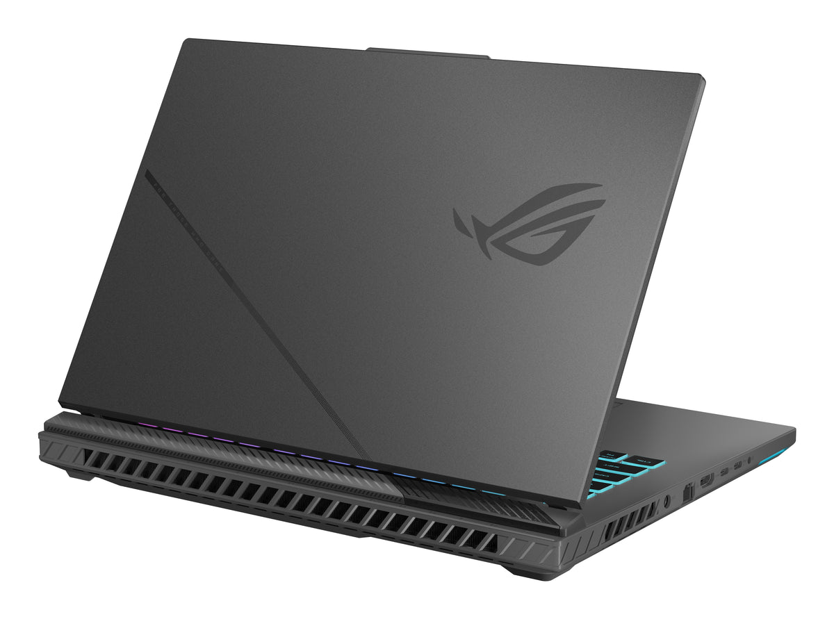 ASUS ROG Strix G16 G614PW-TS092W AMD Ryzen™ 9 8940HX Laptop 40,6 cm (16") WQXGA 32 GB DDR5-SDRAM 1 TB SSD NVIDIA GeForce RTX 5080 Wi-Fi 6E (802.11ax) Windows 11 Home Grau QWERTZ Deutsch