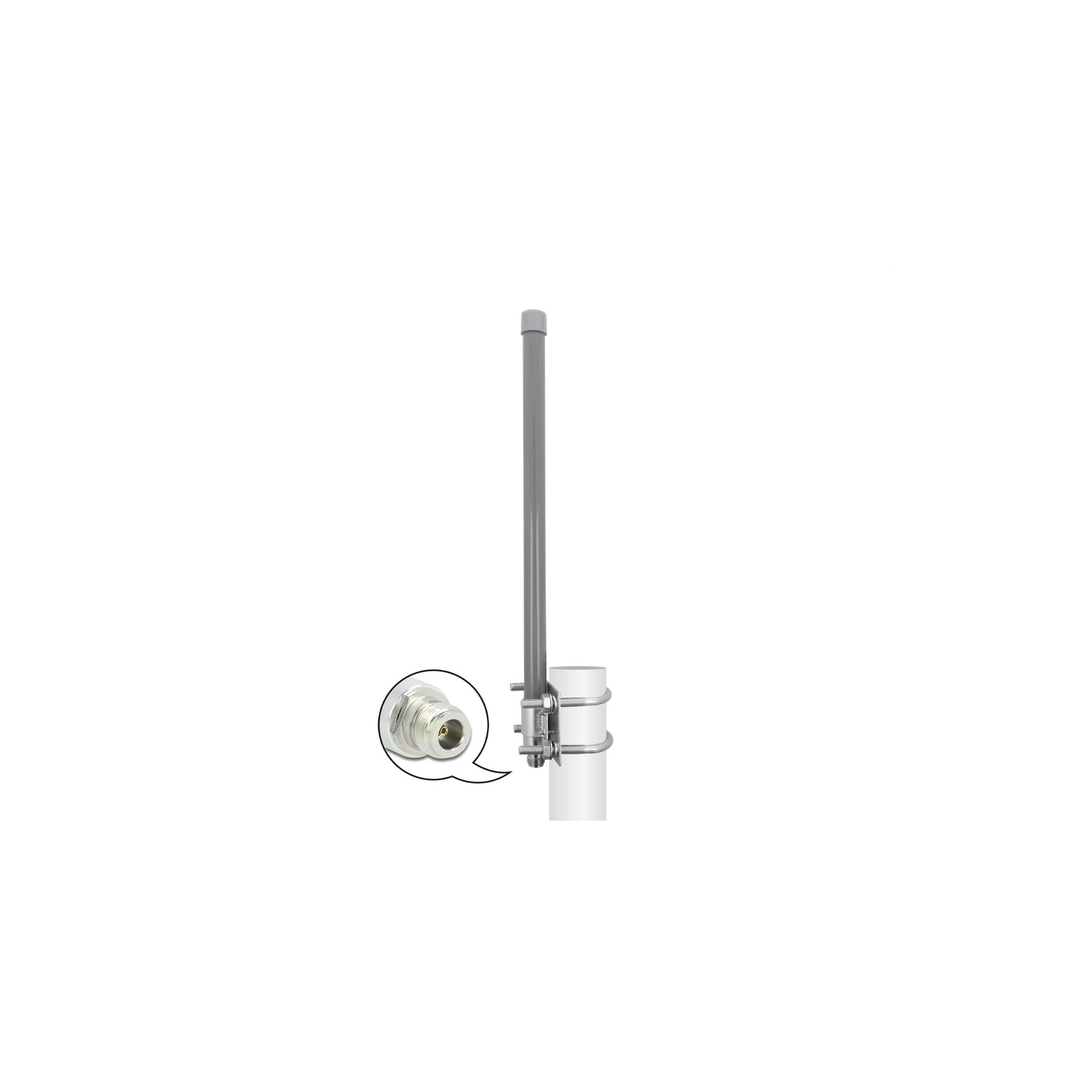 Delock 5G-Antenne, N-Buchse,8dBi