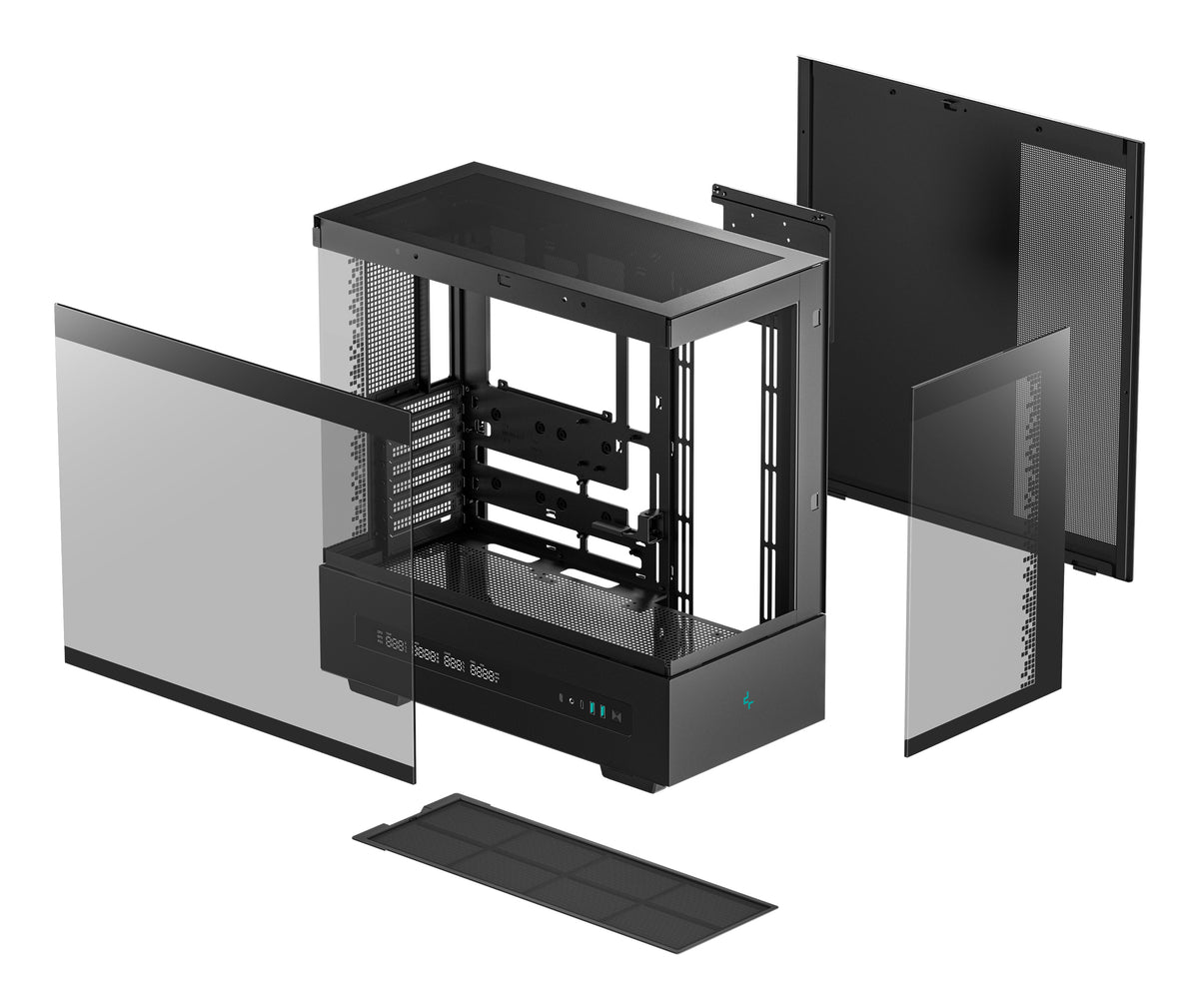 DeepCool CH690 DIGITAL Tower Schwarz