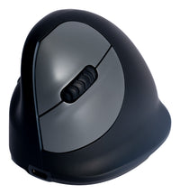 R-Go Tools Ergonomische Maus R-Go HE Break mit Pausensoftware, groß (Handlänge ≥ 185mm), für Linkshänder, bluetooth, schwarz