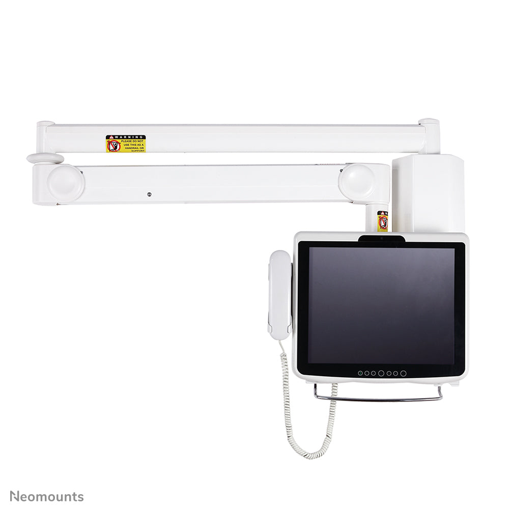 Neomounts FPMA-HAW100HC Medizinische Wandhalterung für Monitore 10-32" - H 0-170 cm - Gasfeder