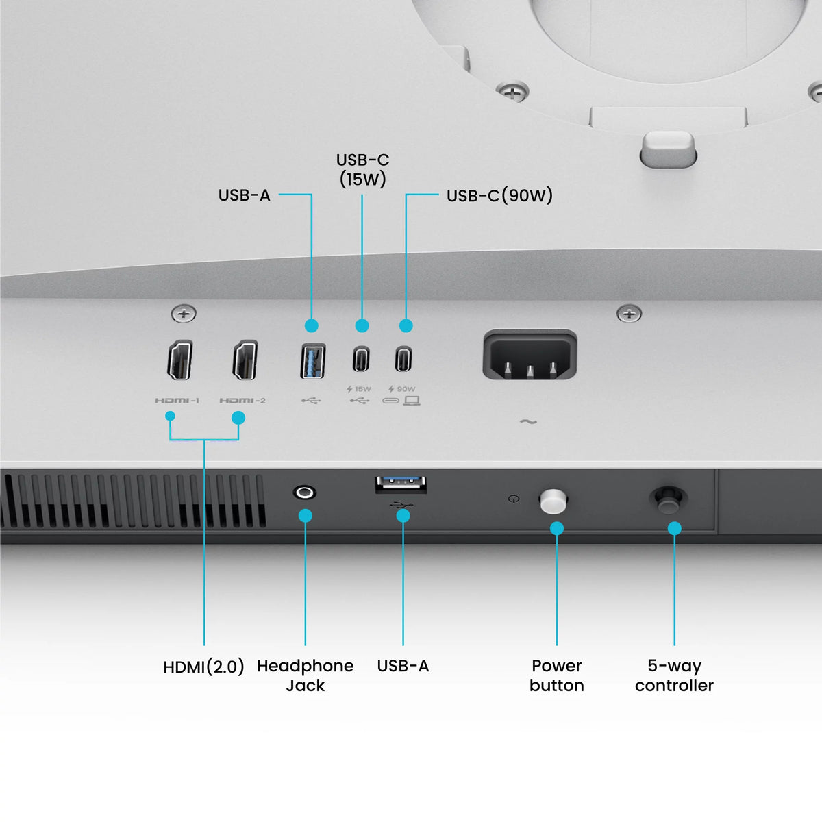 BenQ MA270UP Computerbildschirm 68,6 cm (27") 3840 x 2160 Pixel 4K Ultra HD Weiß