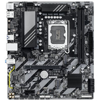GIGABYTE B860M E Mainboard - Intel Core Ultra Series CPUs, 4+1+2 Phasen VRM, bis zu 8800MHz DDR5 (O.C), 2xPCIe 4.0 M.2, 1GbE LAN, USB 3.2 Gen 1