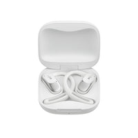 SHOKZ OpenFit Air, weiss Kopfhörer Kabellos Ohrbügel Anrufe/Musik/Sport/Alltag Bluetooth Weiß