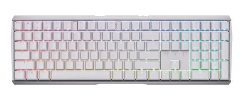 CHERRY MX 3.0S Wireless Tastatur Gaming RF Wireless + Bluetooth QWERTZ Deutsch Weiß