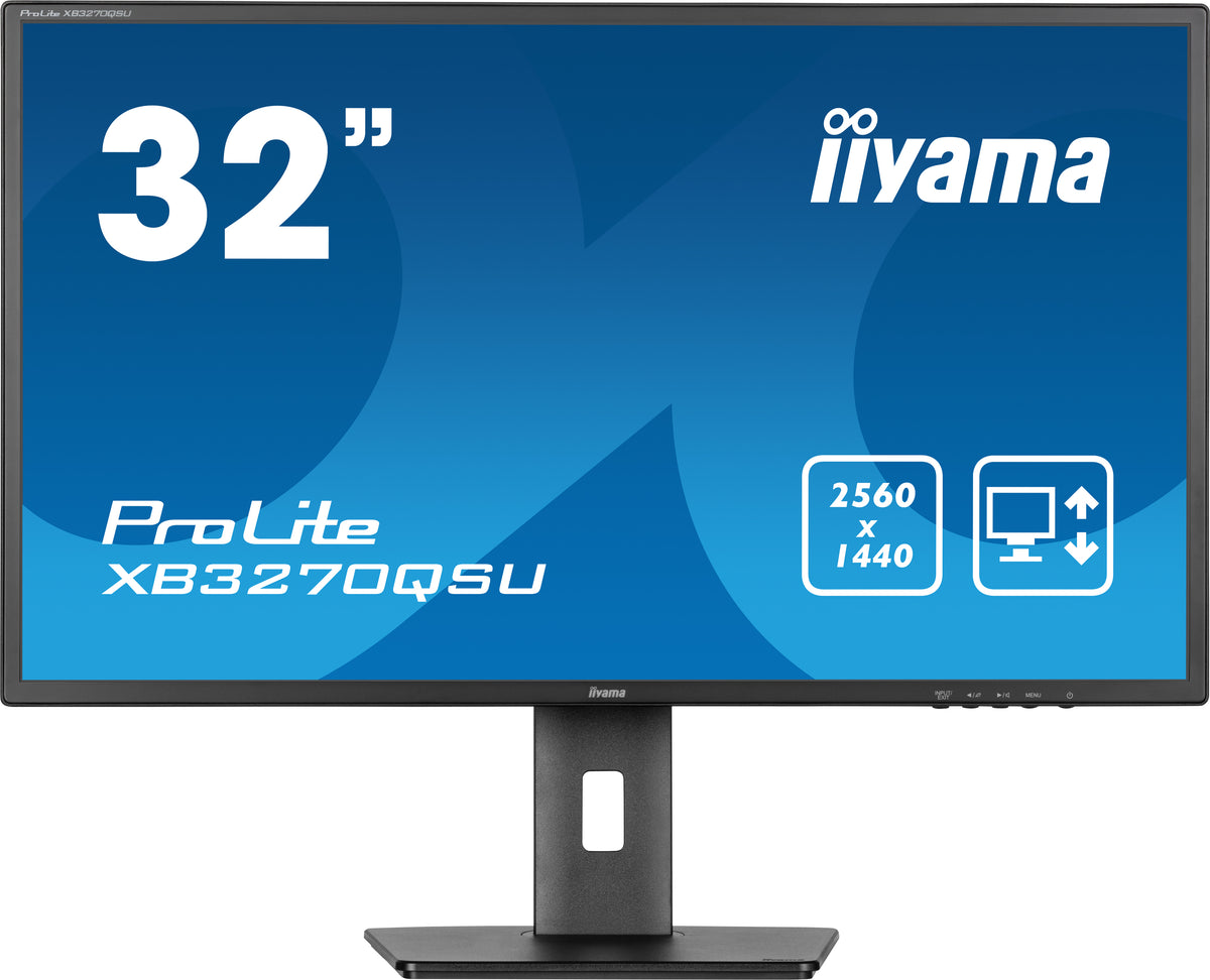 iiyama ProLite XB3270QSU-B1 Computerbildschirm 80 cm (31.5") 2560 x 1440 Pixel Quad HD LED Schwarz