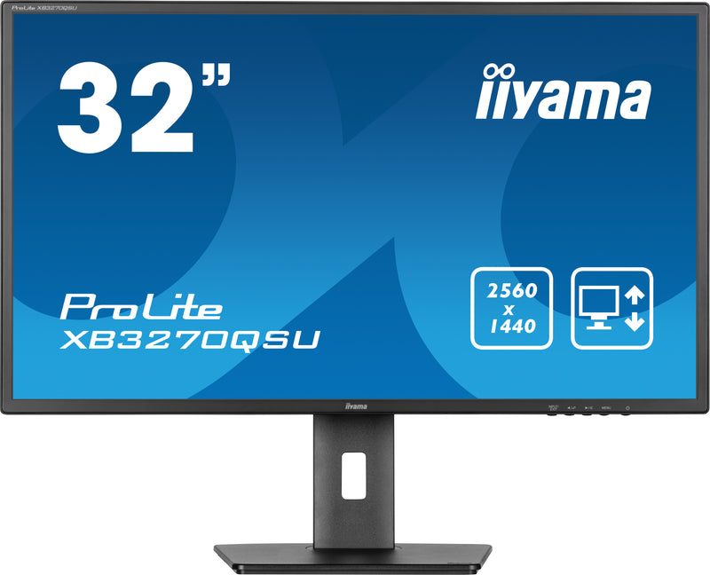 iiyama ProLite XB3270QSU-B1 Computerbildschirm 80 cm (31.5") 2560 x 1440 Pixel Quad HD LED Schwarz