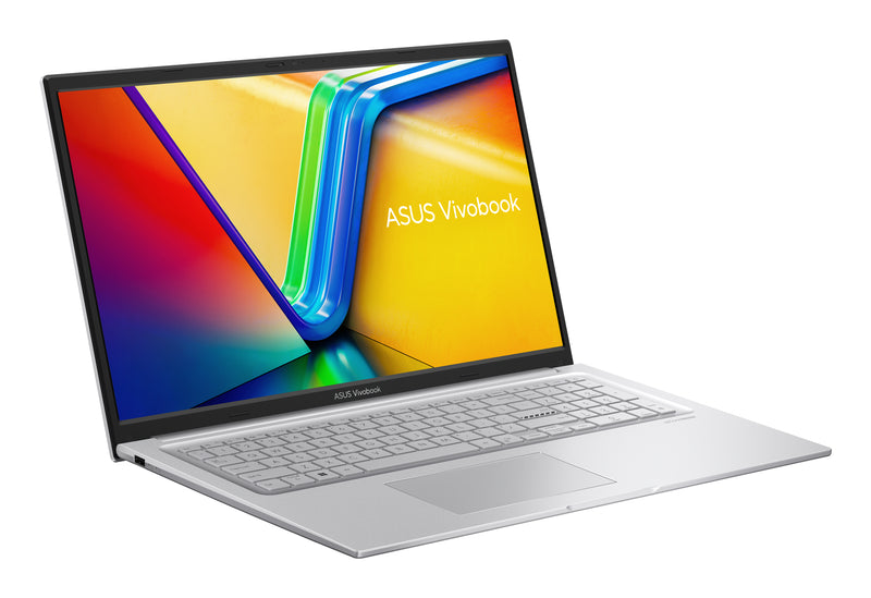 ASUS Vivobook 17 X1704VA-AU979W Intel Core 5 120U Laptop 43,9 cm (17.3") Full HD 16 GB DDR5-SDRAM 1 TB SSD Wi-Fi 6 (802.11ax) Windows 11 Home Silber