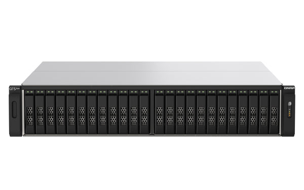 QNAP TS-h2490FU NAS Rack (2U) EPYC 7302P 64 Go DDR4 0 To QuTS hero Noir, Gris