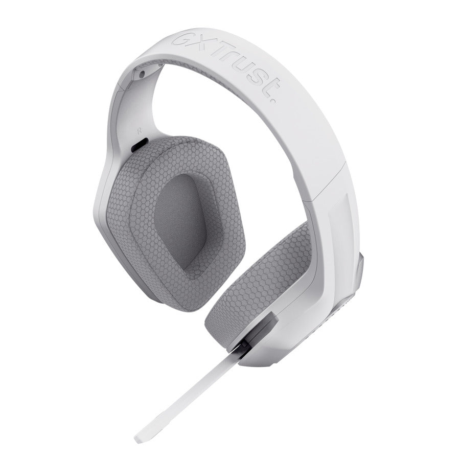 Trust GXT 425W Zirox II Kopfhörer Kabellos Kopfband Gaming USB Typ-C Bluetooth Weiß