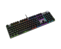 MSI FORGE GK320 RED Tastatur Gaming USB Schwarz