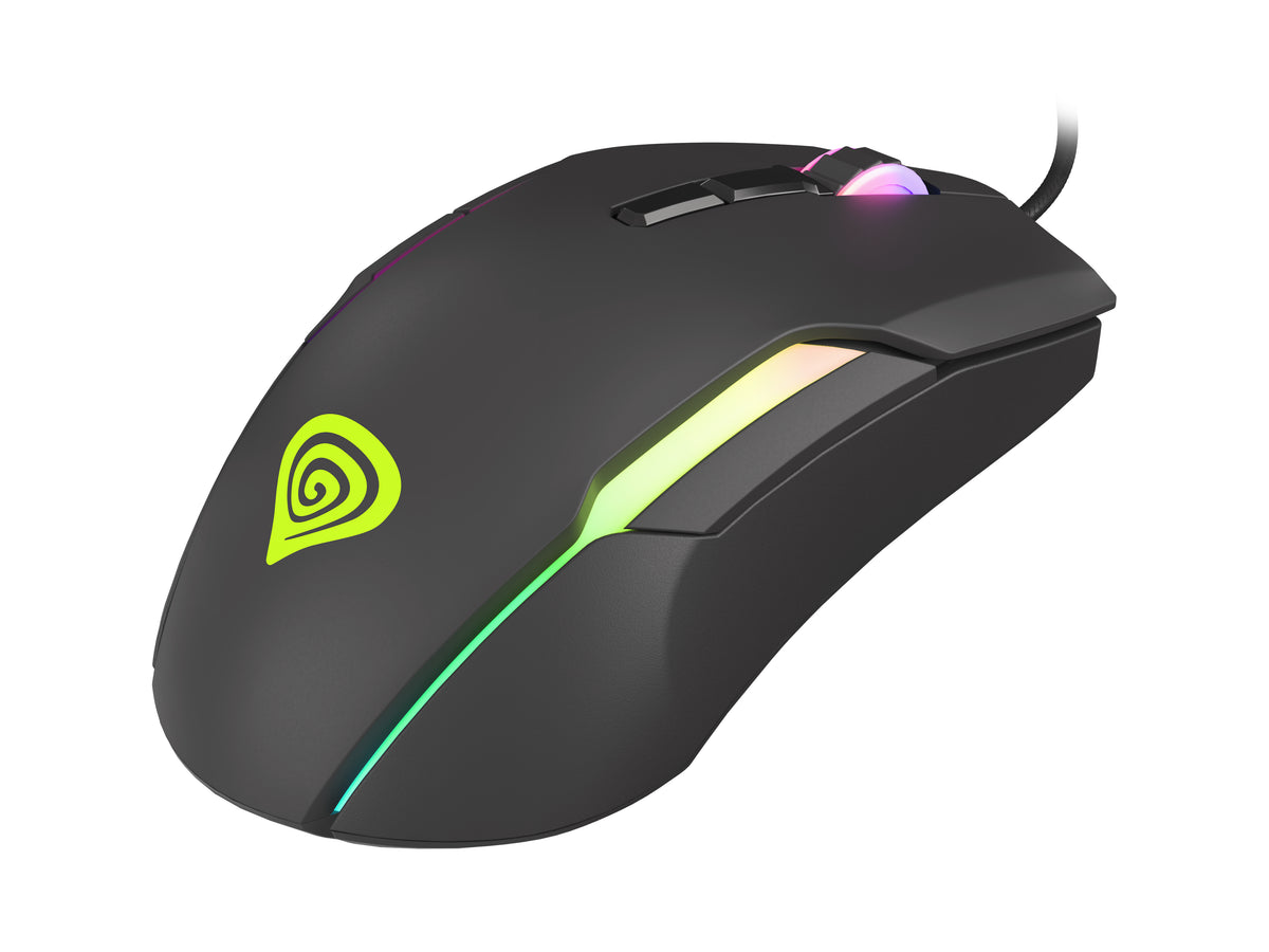 GENESIS Xenon 220 G2 Maus Gaming Beidhändig USB Typ-A Optisch 12800 DPI
