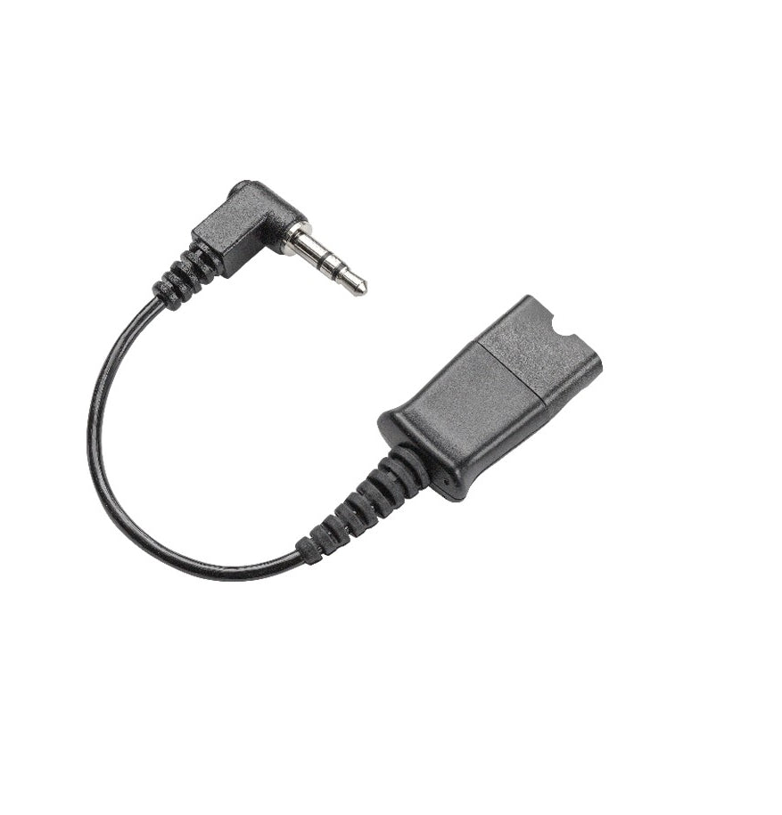 HP Poly 2,5-mm-an-QD-Gold-Kabel (0,45 m)
