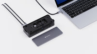 Verbatim CDS-15S Kabelgebunden USB 3.2 Gen 1 (3.1 Gen 1) Type-C Schwarz, Grau