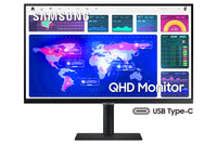 Samsung S60UA Computerbildschirm 68,6 cm (27") 2560 x 1440 Pixel Quad HD LCD Schwarz