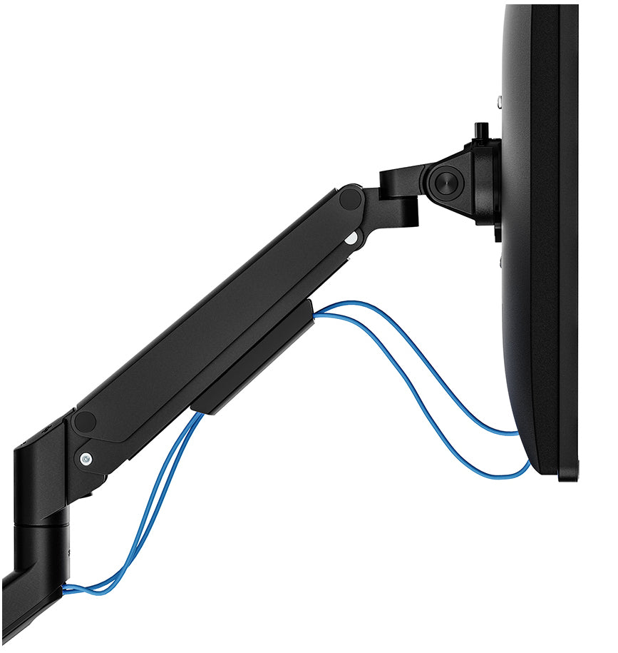 Neomounts DS70-250BL1 Monitorarm 17-35" - Gasfeder - Topfix - 180°-Stopp