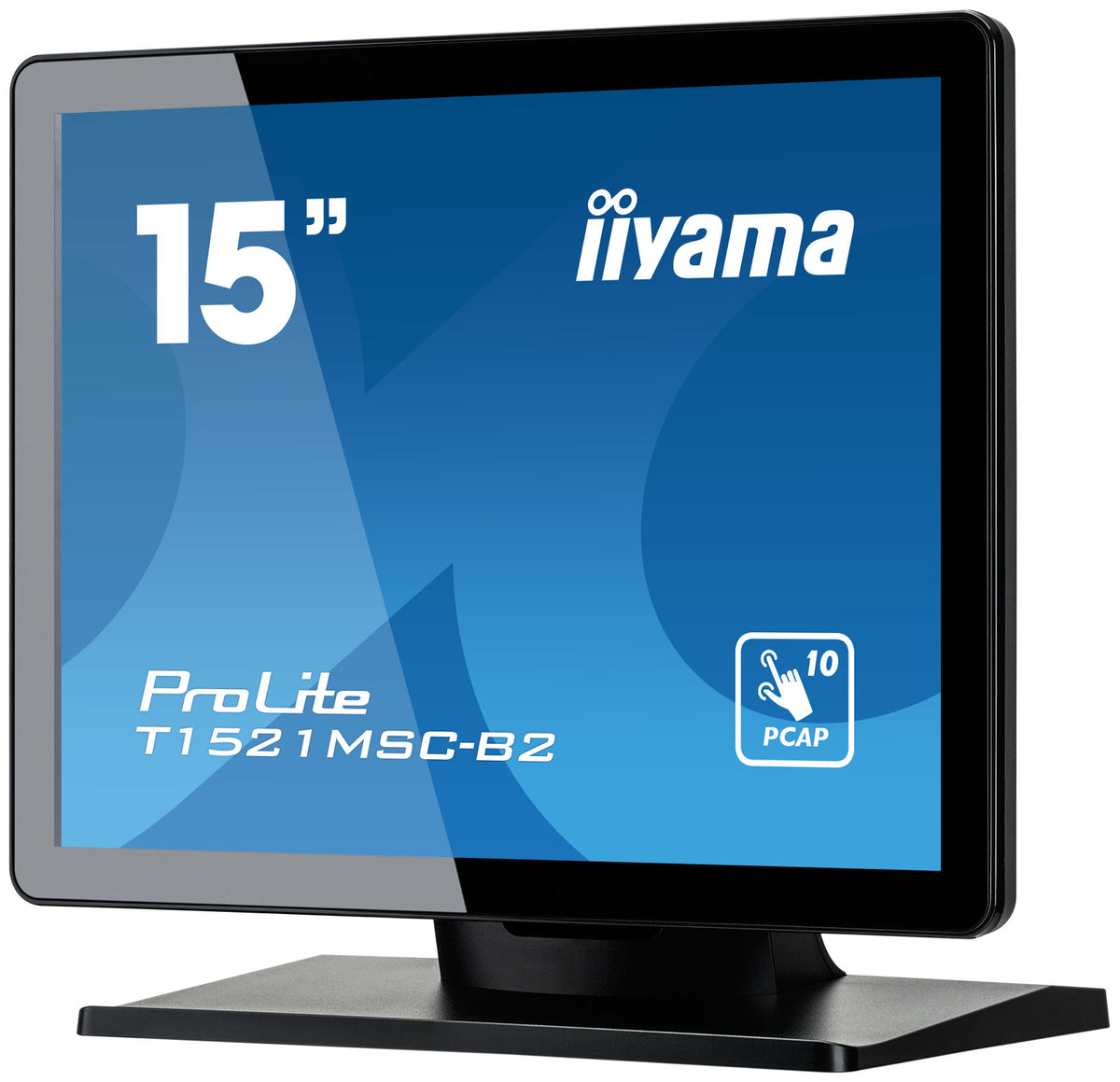 iiyama ProLite T1521MSC-B2 Computerbildschirm 38,1 cm (15") 1024 x 768 Pixel XGA LED Touchscreen Tisch Schwarz