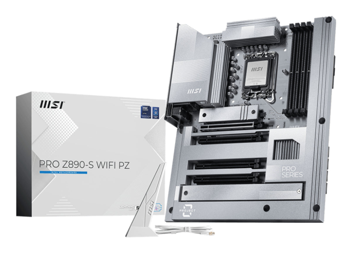 MSI PRO Z890-S WIFI PZ Motherboard Intel Z890 LGA 1851 (Socket V1) ATX