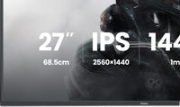 iiyama G-MASTER GB2741QSU-B1 Computerbildschirm 68,6 cm (27") 2560 x 1440 Pixel 4K Ultra HD LED Schwarz
