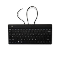 R-Go Tools Ergonomische Tastatur R-Go Split Break v2 mit Pausensoftware, geteilte Tastatur, QWERTY (US), Kabelgebunden, Schwarz