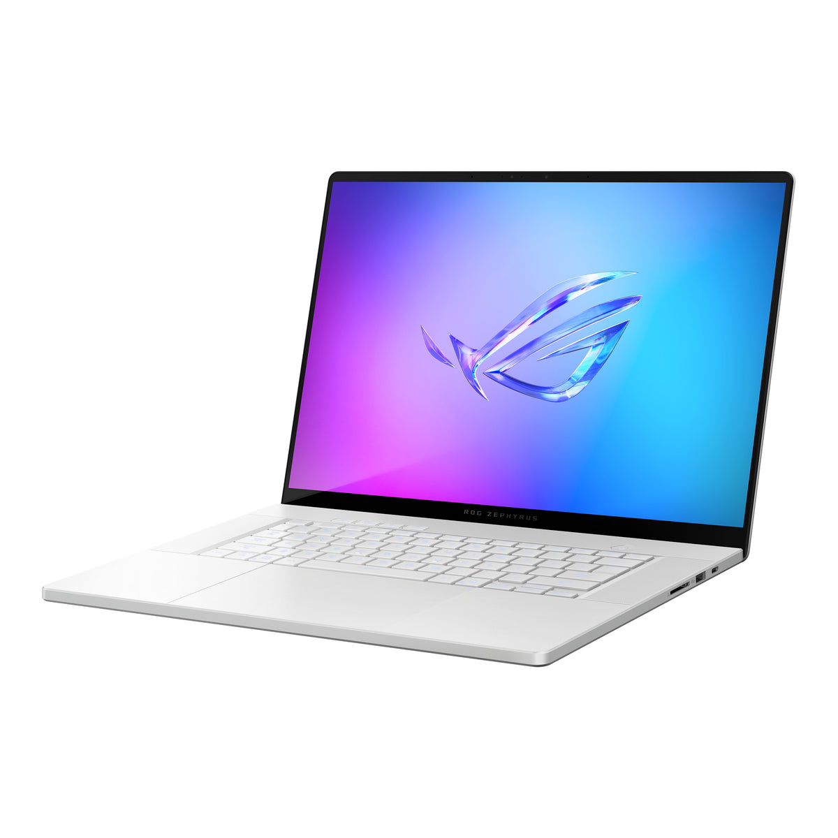 ASUS ROG Zephyrus G16 GU605CW Intel Core Ultra 9 285H Laptop 40,6 cm (16") 2.5K 32 GB LPDDR5x-SDRAM 1 TB SSD NVIDIA GeForce RTX 5080 Wi-Fi 7 (802.11be) Windows 11 Pro Weiß