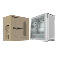 GIGABYTE C102 GLASS Midi Tower Weiß