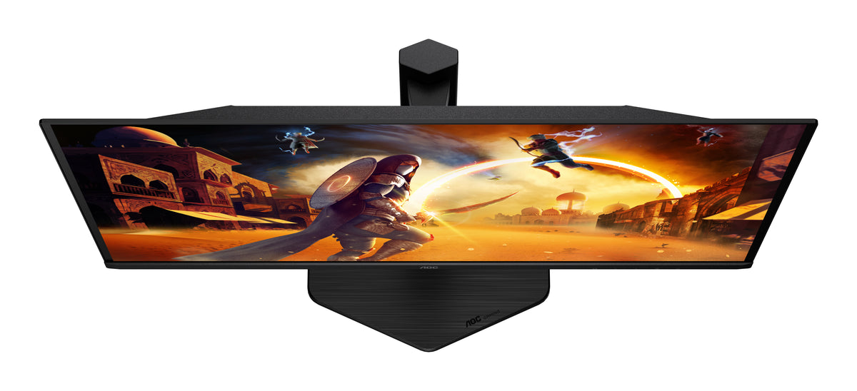 AOC G4 Q27G4SDR Computerbildschirm 67,3 cm (26.5") 2560 x 1440 Pixel Quad HD QD-OLED Schwarz, Rot