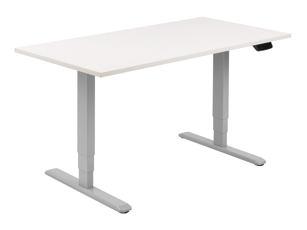 Equip ERGO Elektrisches-Sitz-Steh-Tischgestell, Doppelmotor, grau