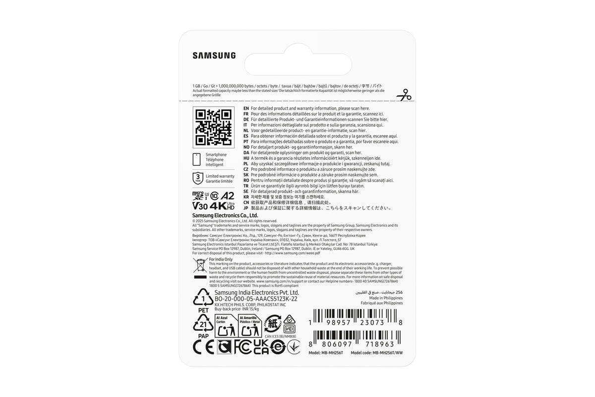 Samsung T9 microSDXC™ UHS-I Speicherkarte - 256 GB ‎ ‎