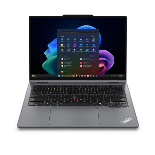 Lenovo ThinkPad X1 2-in-1 Gen 11 Aura Edition Copilot+ PC Intel Core Ultra 7 355 Hybrid (2-in-1) 35,6 cm (14") Touchscreen WUXGA 32 GB LPDDR5x-SDRAM 512 GB SSD Wi-Fi 7 (802.11be) Windows 11 Pro Deutsch Grau