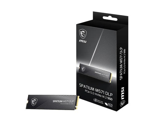 MSI SPATIUM M571 DLP PCIe 5.0 NVMe M.2 4T Internes Solid State Drive 4 TB PCI Express 5.0 3D NAND