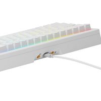 Glorious Gaming GMMK 3 65% Prebuilt Tastatur USB QWERTY US Englisch Weiß