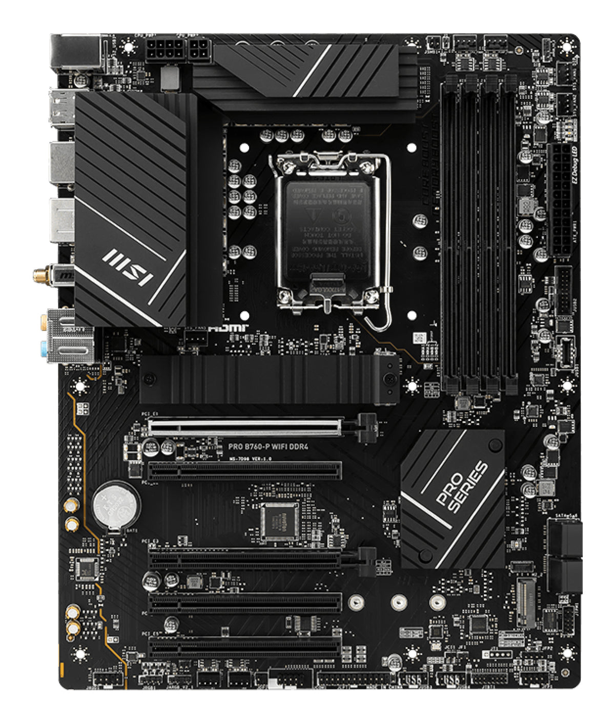 MSI PRO B760-P WIFI DDR4 Motherboard LGA 1700 ATX