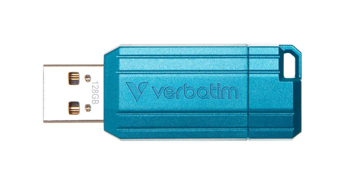 Verbatim PinStripe USB-Stick 128 GB USB Typ-A 2.0 Blau
