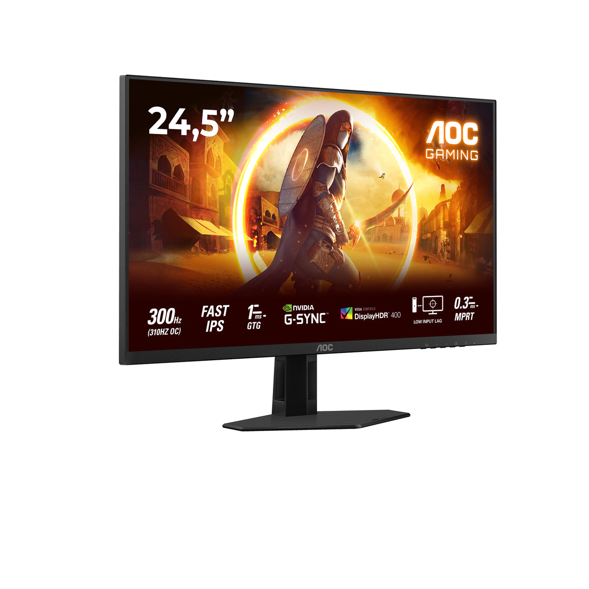 AOC G4 25G4SRE Computerbildschirm 62,2 cm (24.5") 1920 x 1080 Pixel Full HD LED Schwarz, Rot