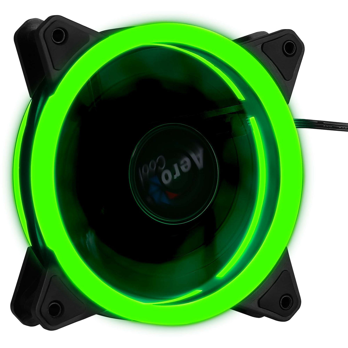 Aerocool Rev RGB Computergehäuse Ventilator 12 cm Schwarz