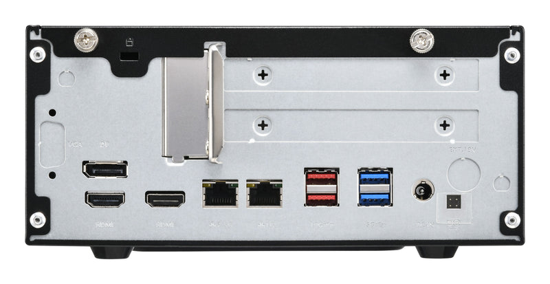 Shuttle XPC slim Barebone XB860G2 - S1851, Intel H860, 1xDP, 2xHDMI, 2 PCIe Slots (1x 16X & 1x X1), 2x Intel LAN (1G + 2.5G), 8x USB, 3x M.2, 24/7 Dauerbetrieb
