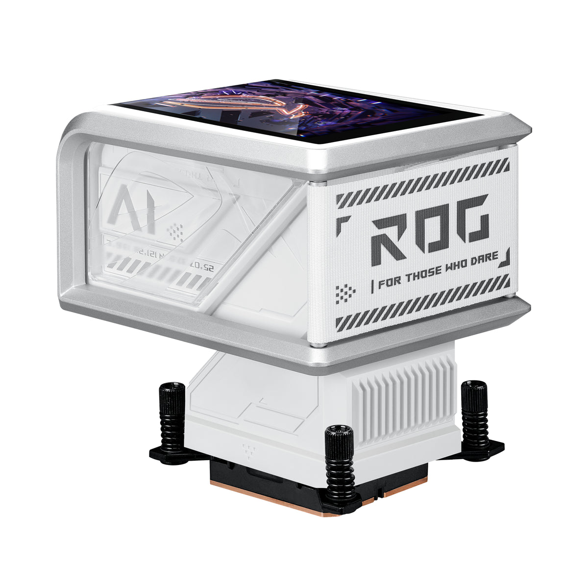 ASUS ROG RYUO IV 360 ARGB WHT Prozessor All-in-One-Flüssigkeitskühler 12 cm Weiß