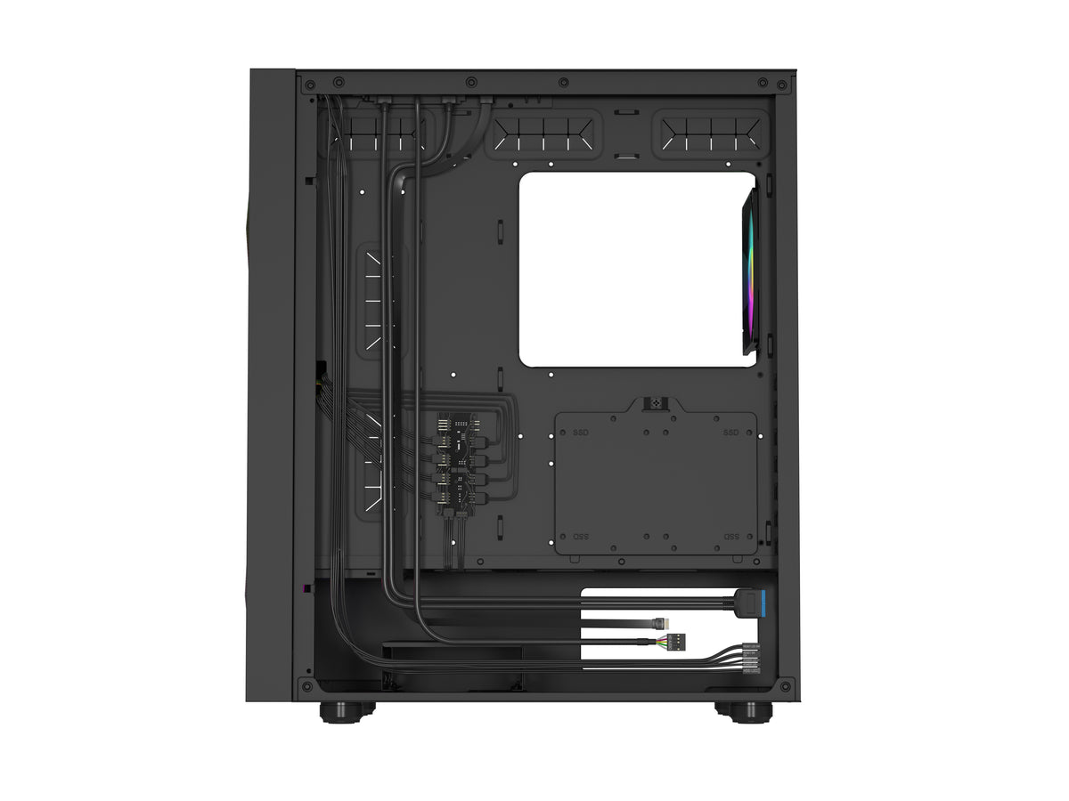 GENESIS Diaxid 605 ARGB Midi Tower Schwarz